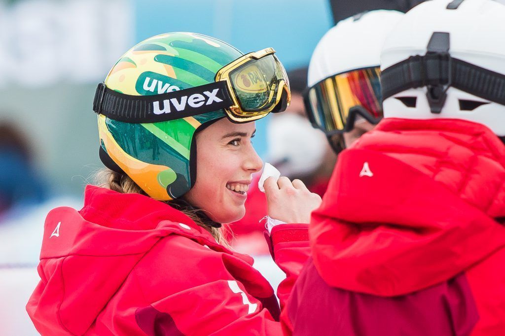 Im ersten K. o.-Duell gegen die Schwedin Sara Hector