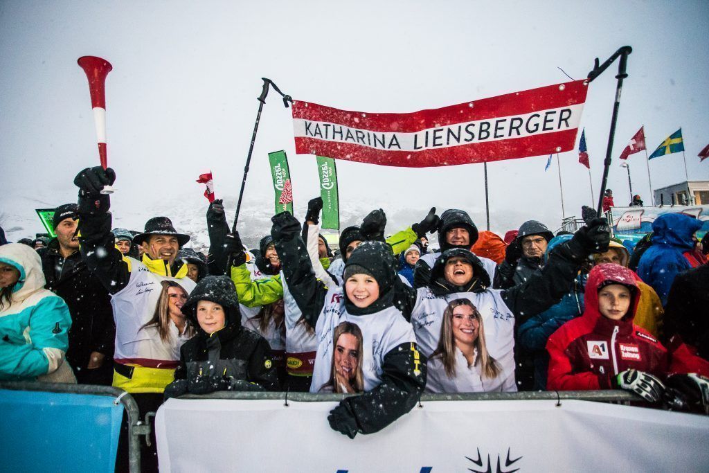 Schneetreiben, Erkältung - zu viel für Katharina Liensberger