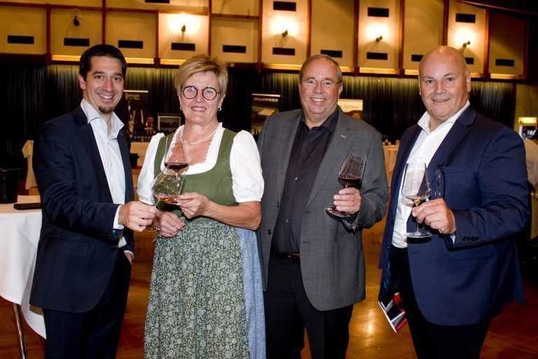 Christian Zechmeister, Marie-Luise Dietrich, Walter Pfanner und Helmut Schabel luden zur Hausmesse. Franc