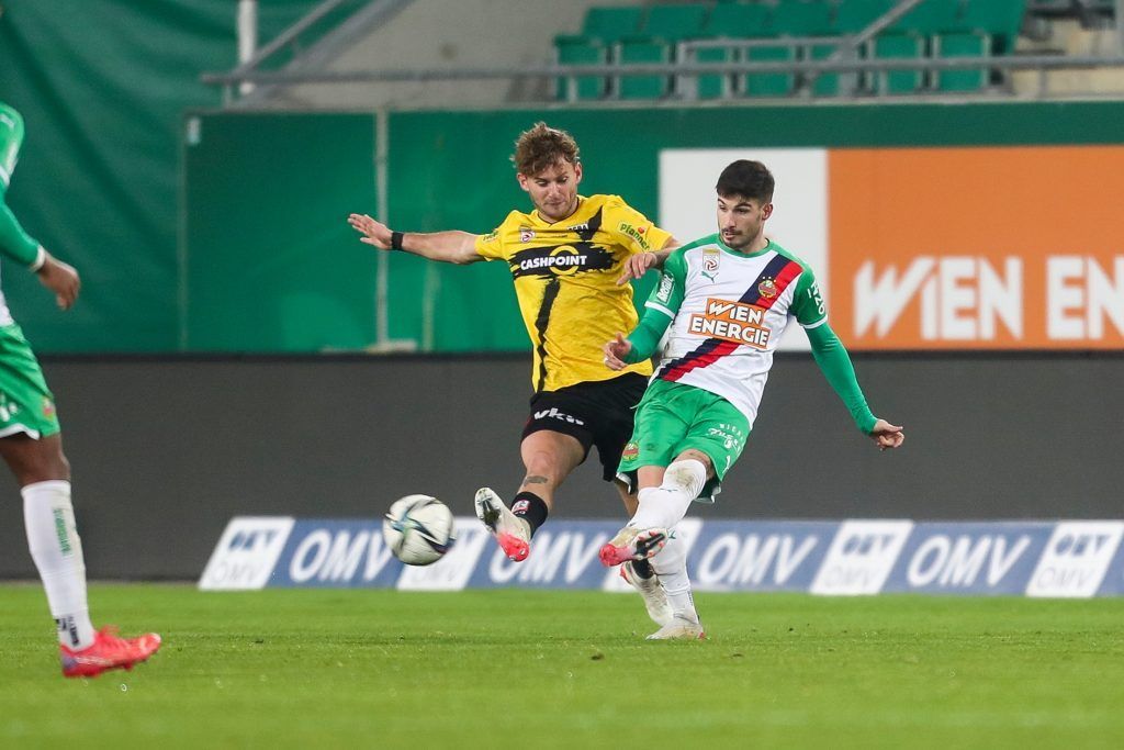 Knappe Niederlage von Altach bei Rapid Wien