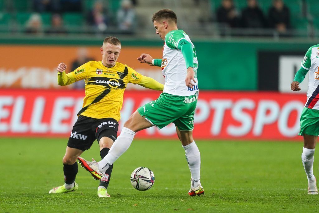 Knappe Niederlage von Altach bei Rapid Wien