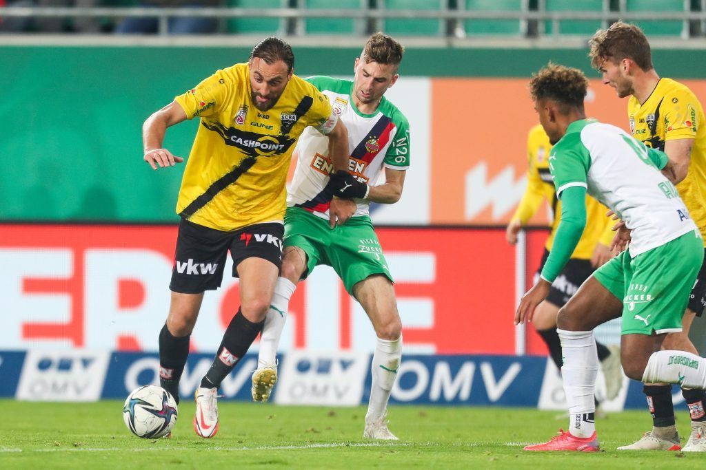 Knappe Niederlage von Altach bei Rapid Wien