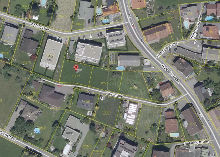 Wo in Schwarzach ein Grundstück für 608.000 Euro verkauft wurde