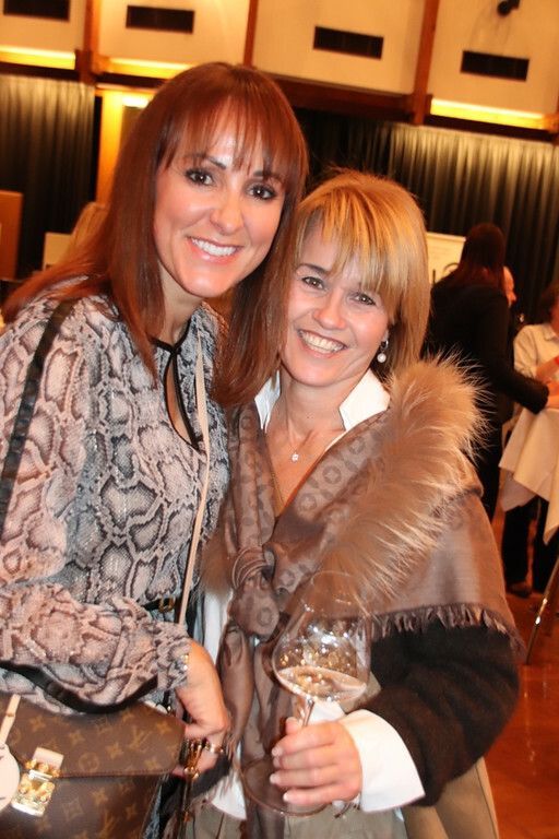 Auch Julia Schachner und Elke Mistura waren mit dabei.