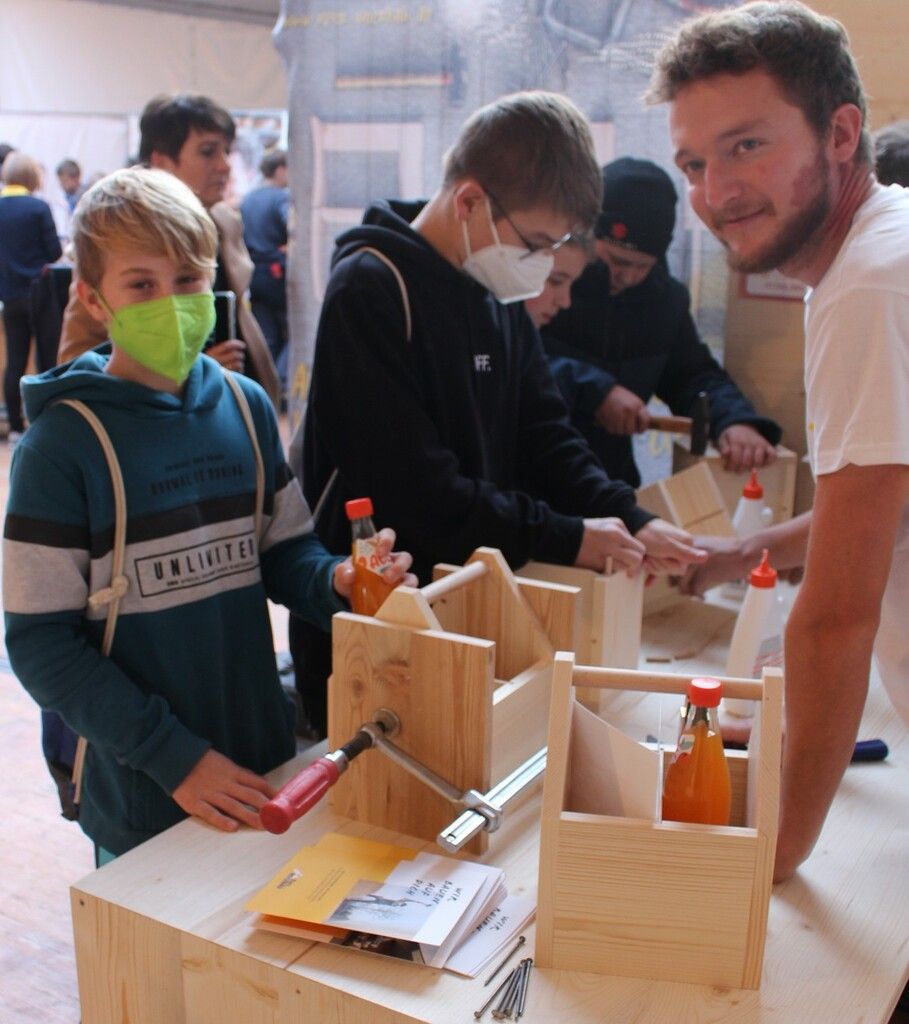 Handwerk im Fokus der Wälder Jugend