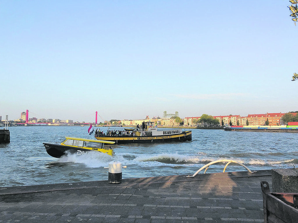 Reges Treiben auf dem Wasser
