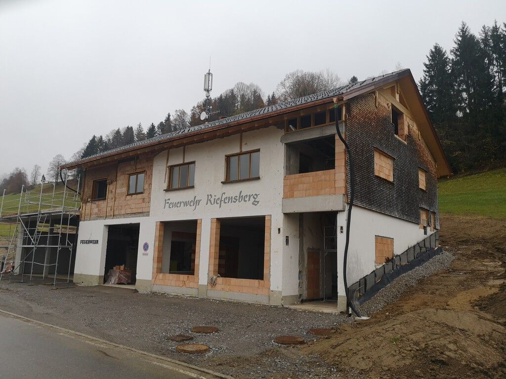 Neues Haus für die Riefensberger Feuerwehr