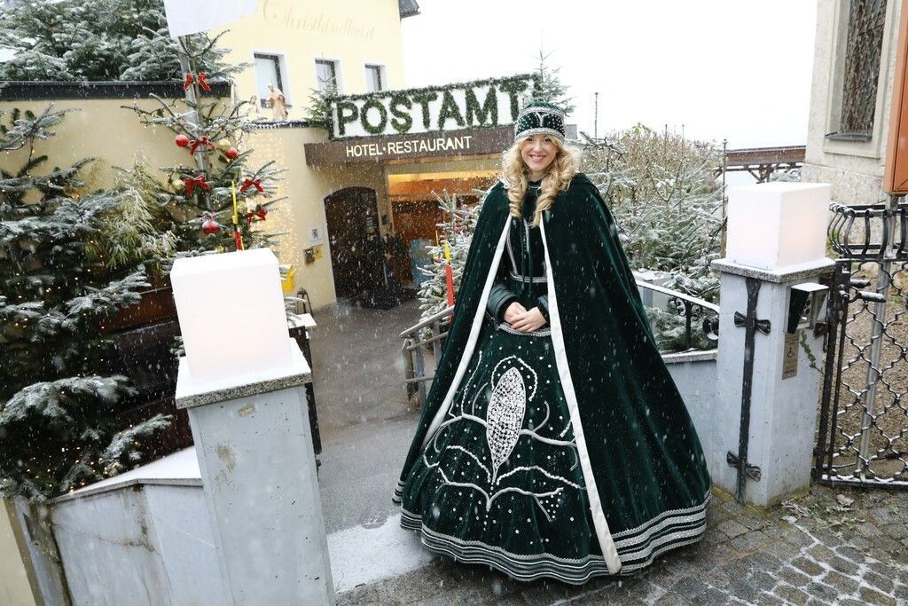 Das Christkind hat Arbeit aufgenommen