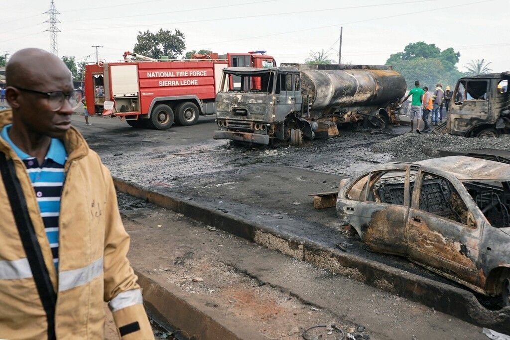 Sierra Leone trauert um Explosionsopfer