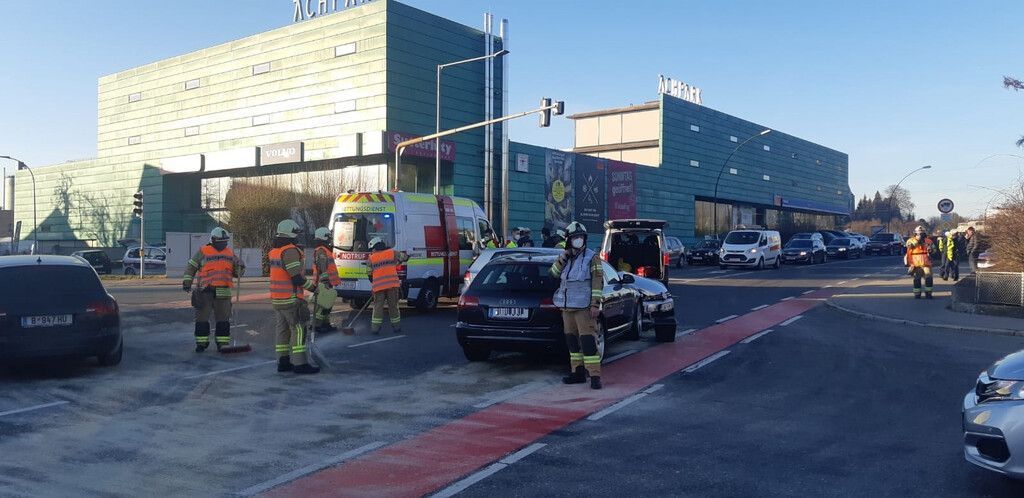 Problemkreuzung in Lauterach