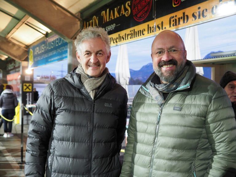 Edgar Natter und Bernie Weber waren unter den Zuschauern.