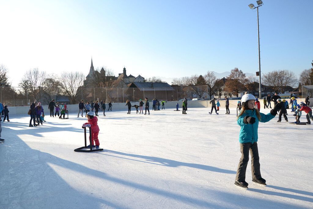 Eislaufen ist erlaubt