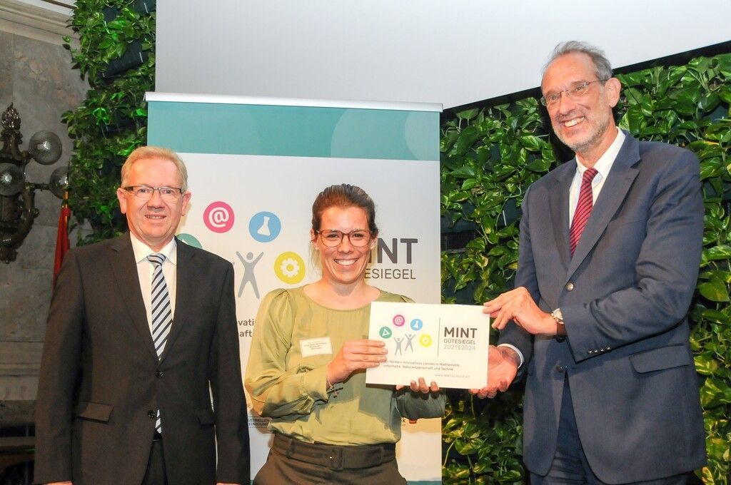 MINT-Gütesiegel für Kindergarten Moos