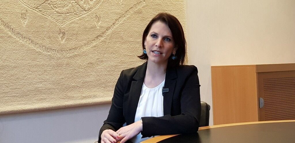 Ministerin Karoline Edtstadler kann sich eine Impfpflicht ab 14 Jahren vorstellen. »A2