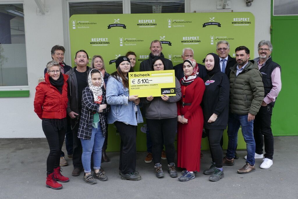 Spende für Dornbirner Jugendwerkstätten