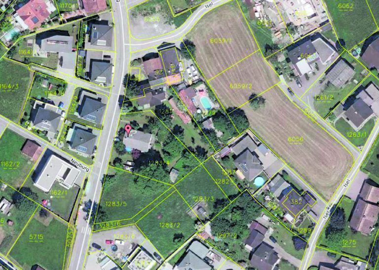© Land Vorarlberg: data.vorarlberg.gv.at, BEv (DKM); maps4news
