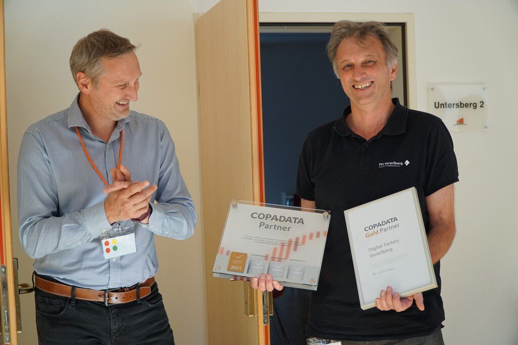 Digital Factory der Fachhochschule Vorarlberg wird Goldpartner