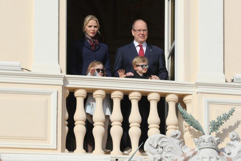 Wieder mit ihrer Familie vereint: Prinzessin Charlène. afp