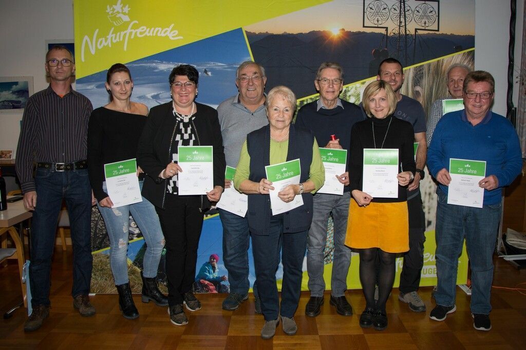 Ein halbes Jahrhundert Naturfreunde Nüziders