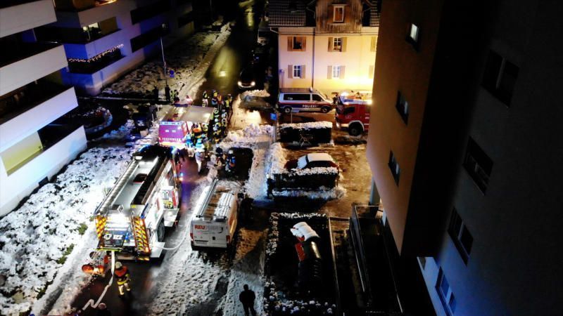 Drei verletzte Frauen bei Wohnungsbrand in Bregenz