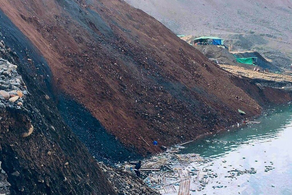 Bis zu 100 Menschen nach Erdrutsch in Jade-Mine vermisst