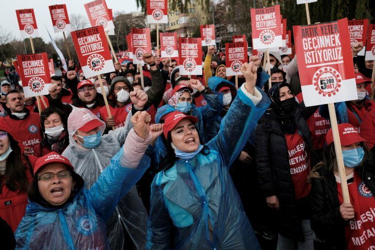 Proteste gegen Inflation