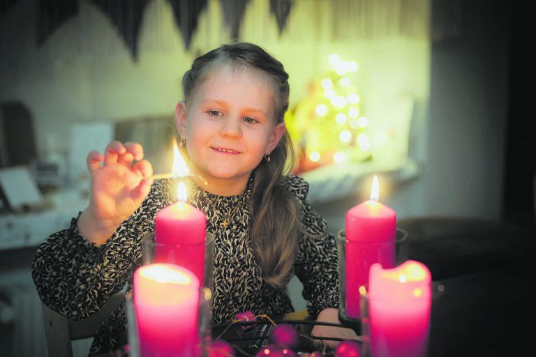 Vorfreude auf das Christkind