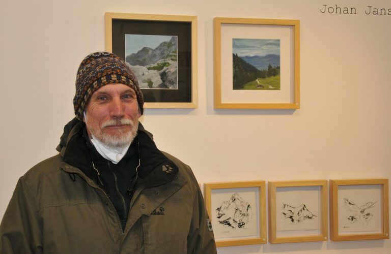 Johan Jansen stammt aus den Niederlanden und wohnt seit einiger Zeit in Bludenz. Im Zentrum seiner Arbeiten stehen Landschaftsminiaturen.