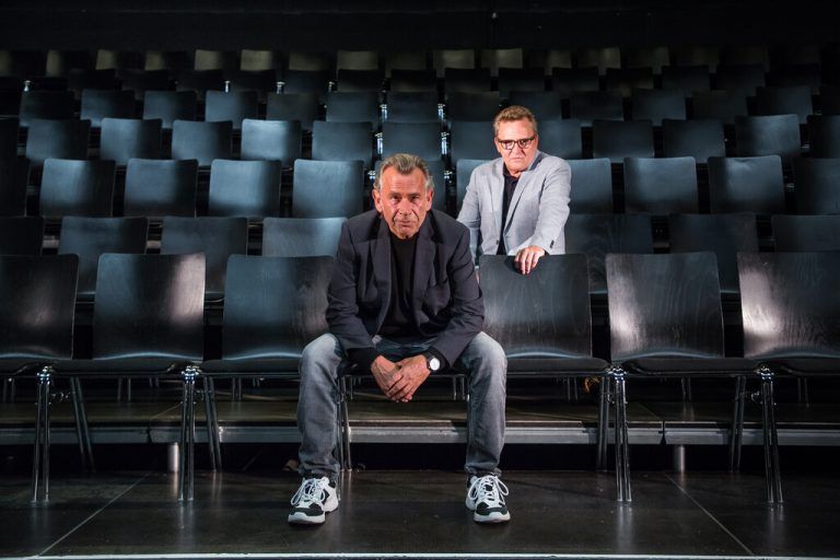 Kosmos-Leiter Hubert Dragaschnig und Augustin Jagg. vn/ps