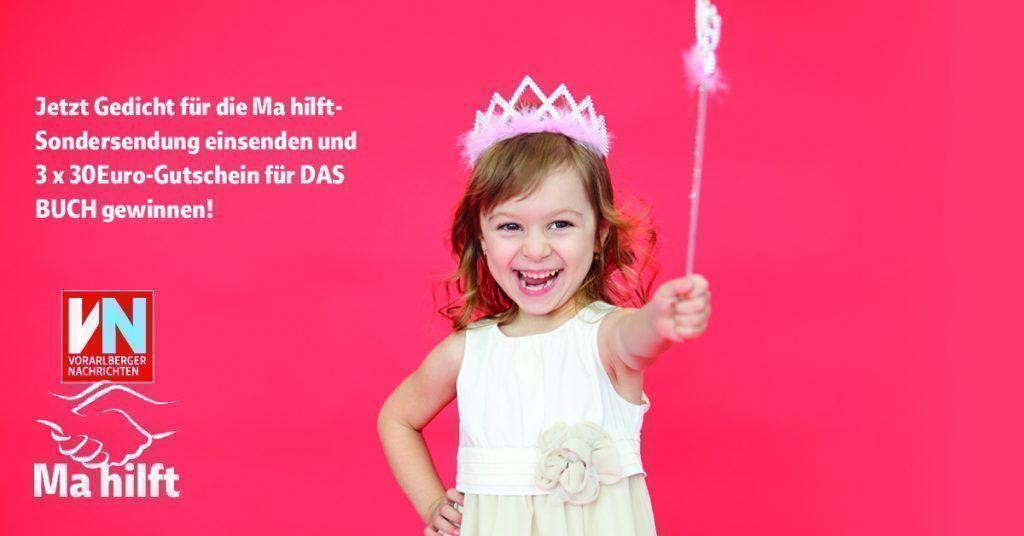Vorarlberg LIVE: &#8220;Ma hilft&#8221;-Sendung mit Kinder-Gedichten