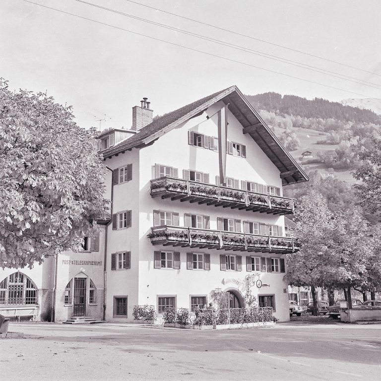 Schruns, Hotel Taube, 1960