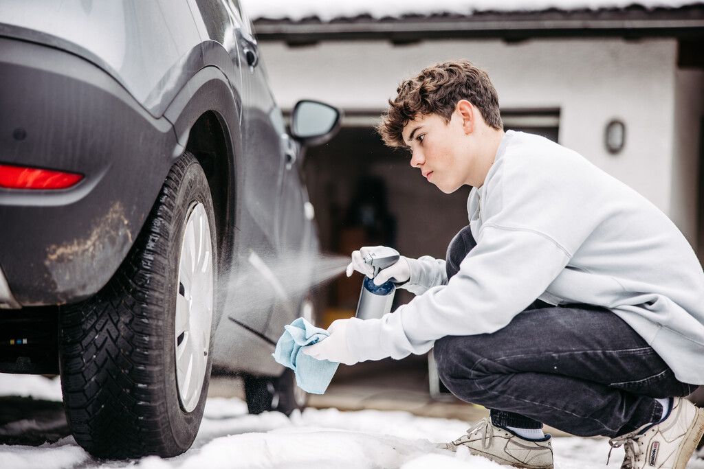 Schüler und Geschäftsführer