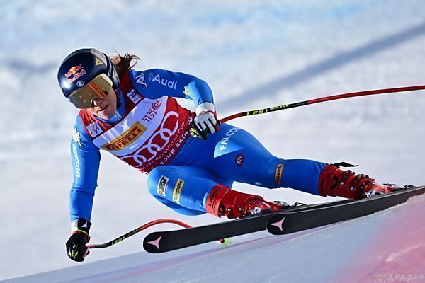 Goggia nach Trainingsbestzeiten in Cortina wieder Favoritin