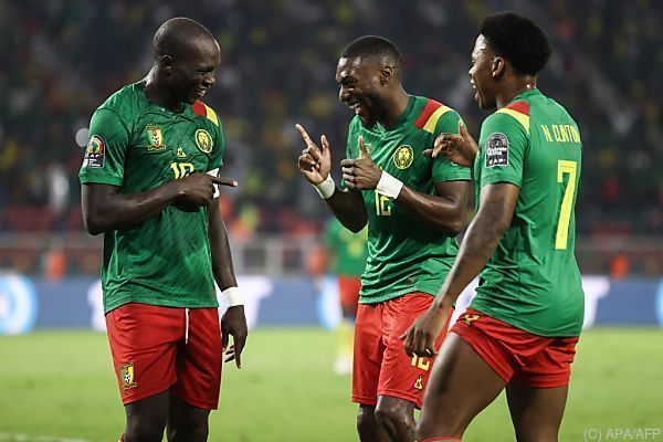 Kamerun und Gambia im Afrika-Cup-Viertelfinale