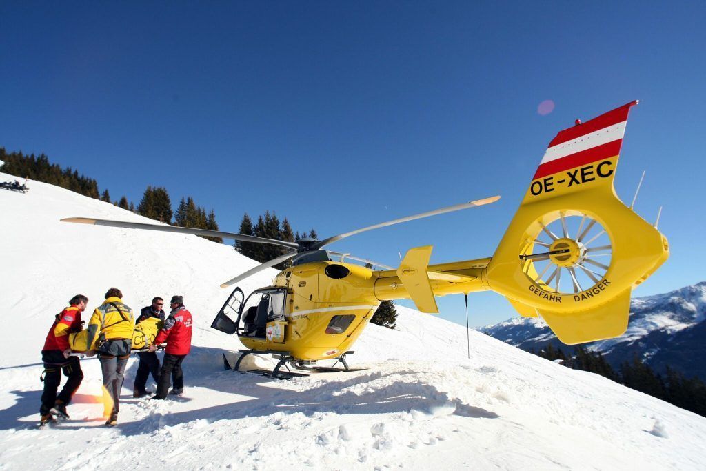 Zahlreiche Skiunfälle in Vorarlberger Skigebieten am Silvestertag