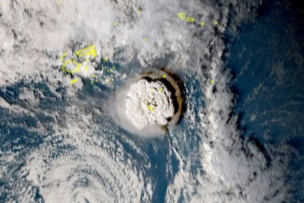 Vulkanausbruch vor Tonga viel stärker als Hiroshima-Atombombe