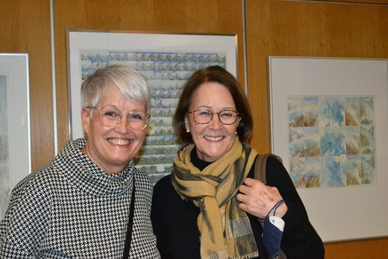 Gäste-Duo: Elisabeth Bachmann und Gerda Taudes.