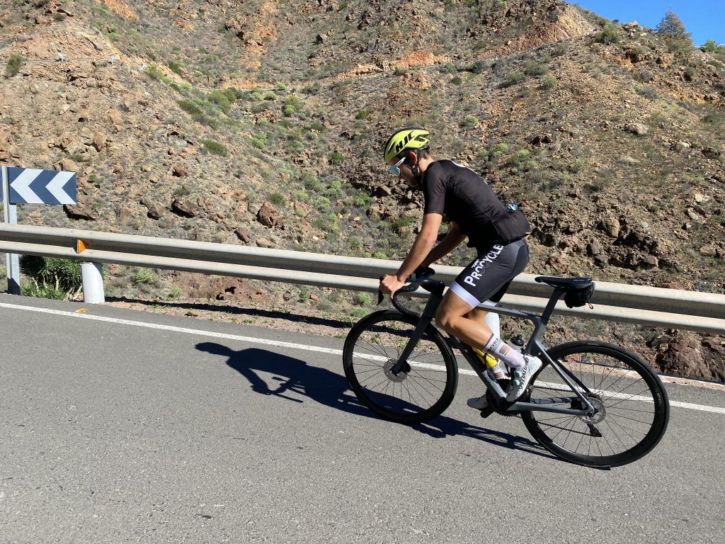 Sonne tanken und Kilometer machen auf Gran Canaria