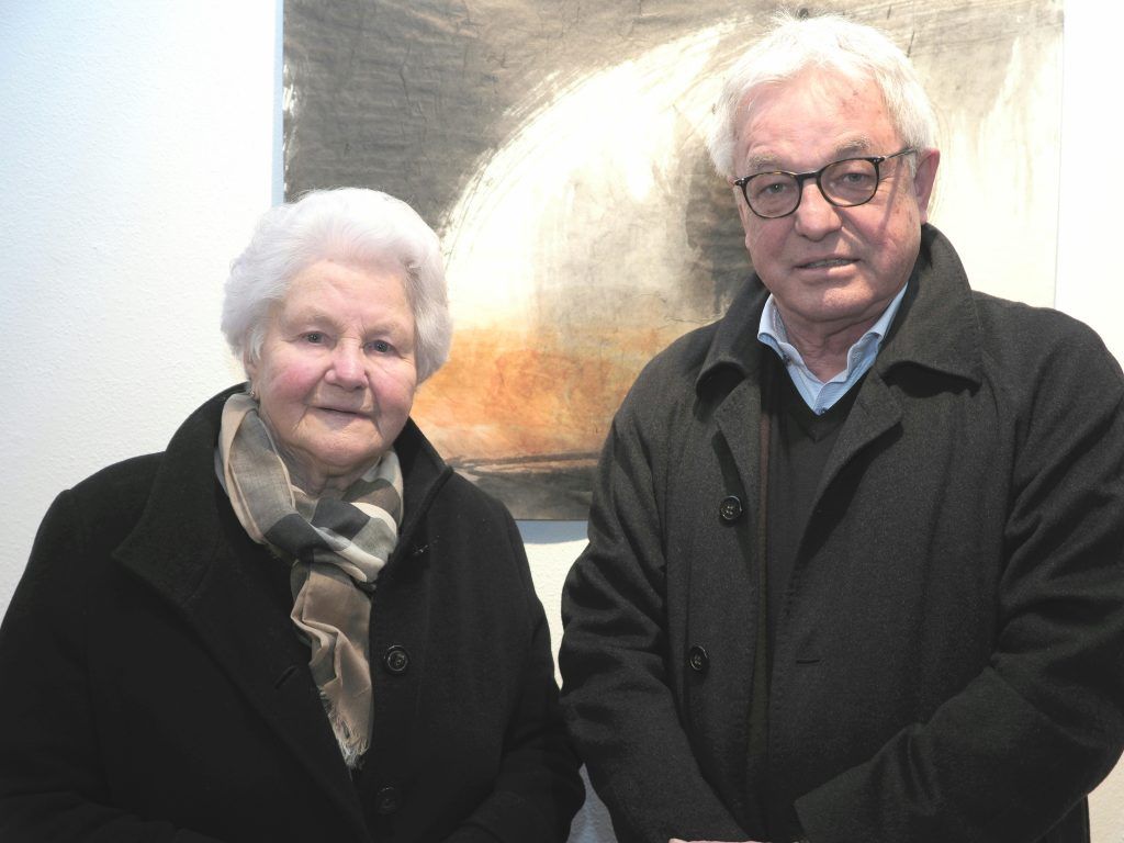 Schwungvolle Pinselzüge