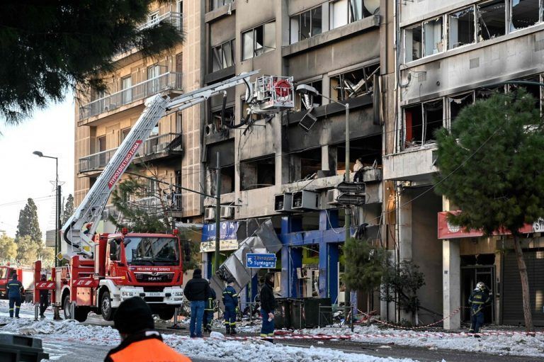 Ausströmendes Gas soll die Ursache für die Explosion gewesen sein. AFP