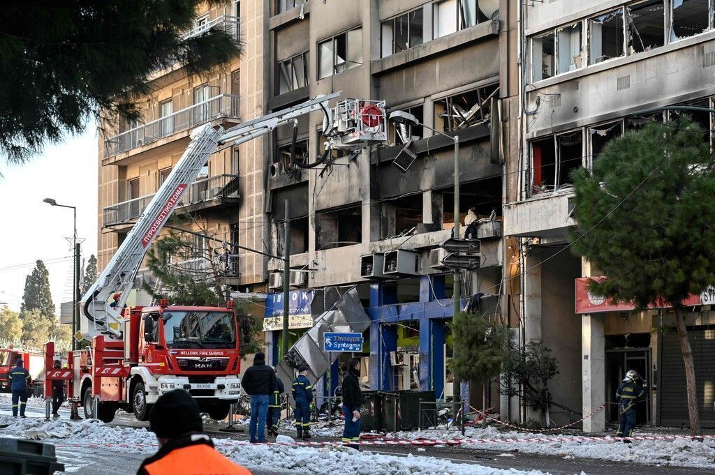 Schwere Schäden nach Explosion im Herzen Athens