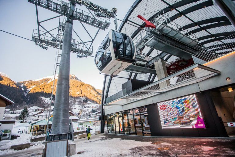 Die neue Valisera Bahn im Montafon. vn/Steurer