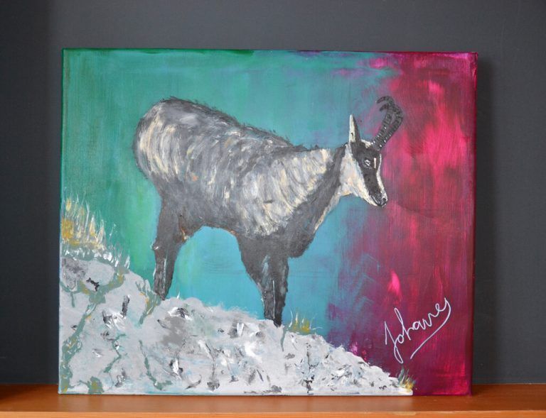 Kunst aus Lech Zürs ganz zentral