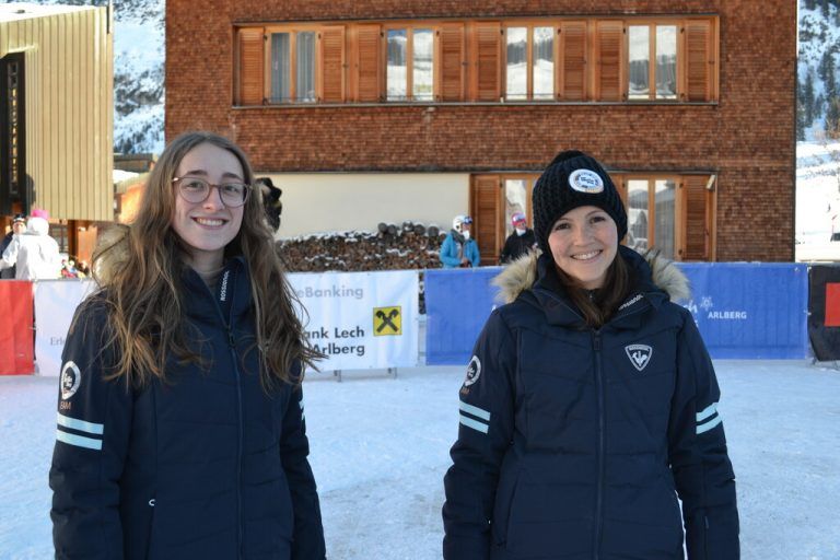 Event-Team Jule Sägebrecht (l.) und Andrea Ruckendorfer.
