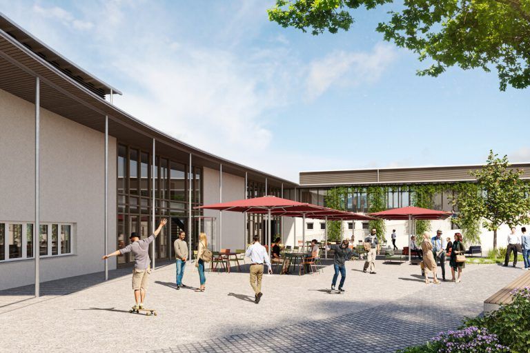 Noch im Herbst soll der Startschuss für die Arbeiten fallen.Jugend- und Bildungshaus st.arbogast