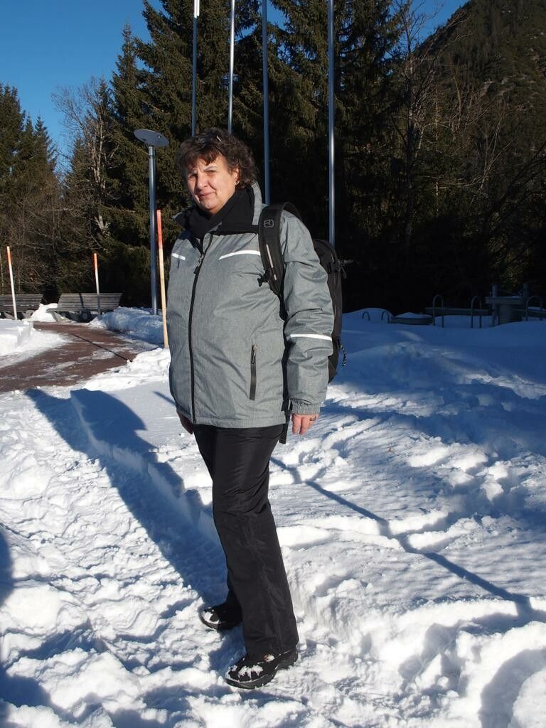 Gertrud Marent hält sich gerne in der Natur auf und unternimmt Wanderungen.