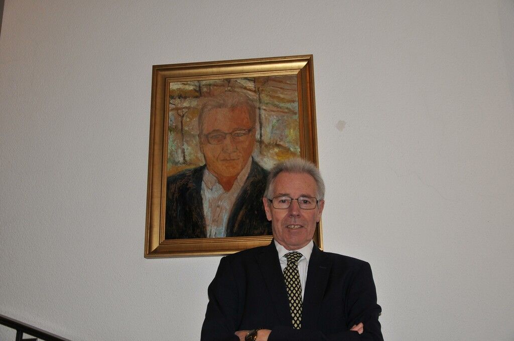 Göfner Altbürgermeister in Galerie verewigt