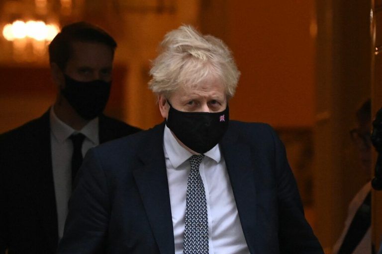 Johnson gerät wegen illegaler Partys in seinem Amtssitz unter Druck.AFP