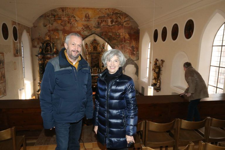 Markus Hofer und Elfriede Plangg.