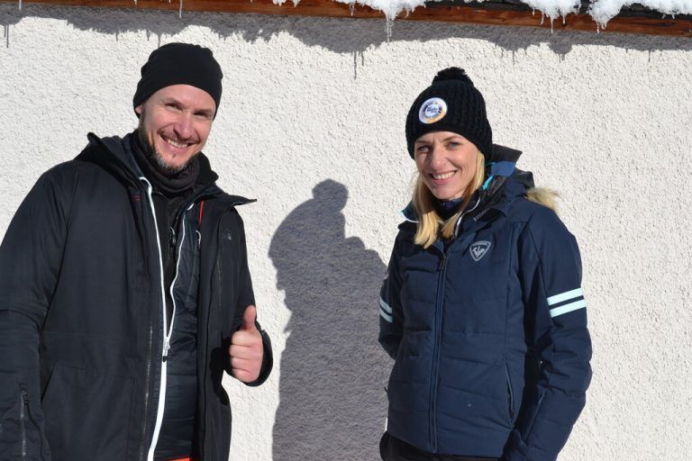 Moderatorenduo Mike Metelko und Heidi Winsauer.